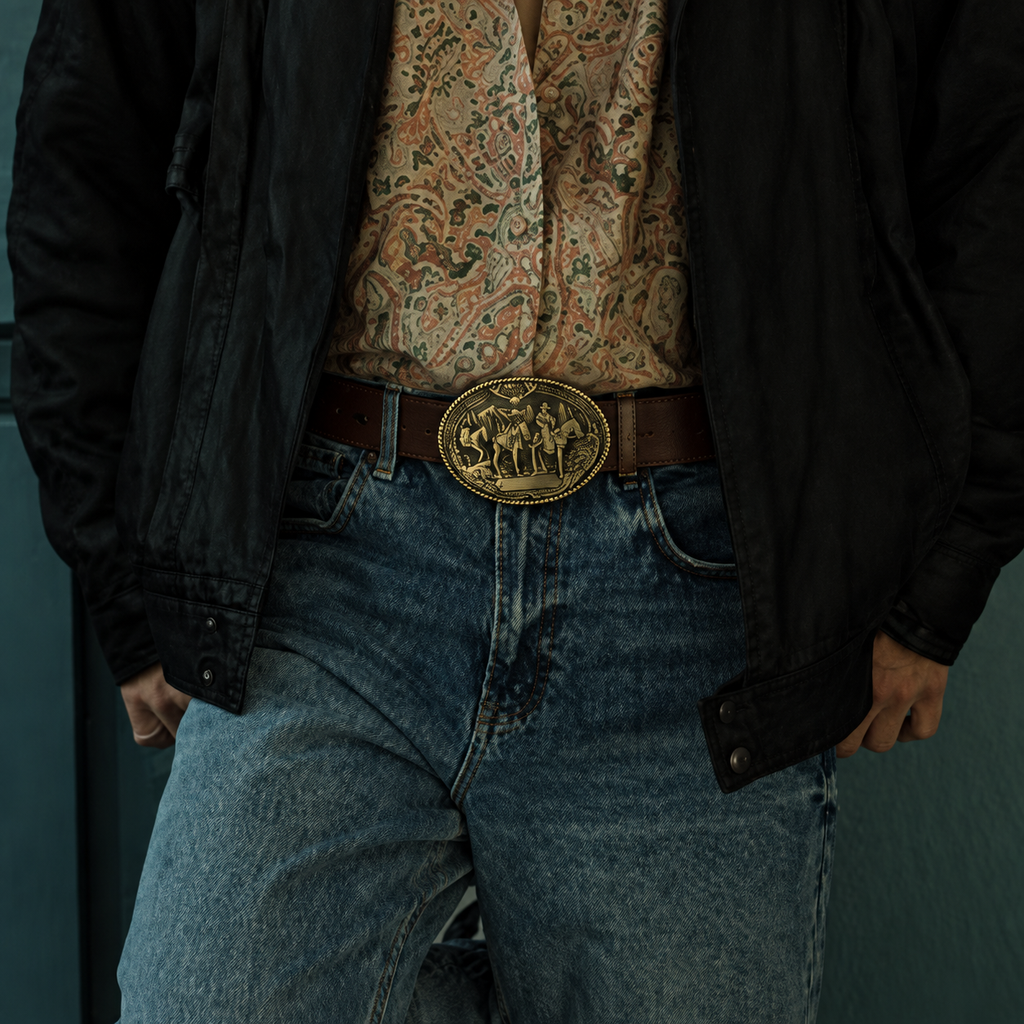 Ceinture Western Cowboy Boucle ARIZONA