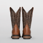 Bottes Cowboy Brodées Vintage Hommes Bout Carré DENVER