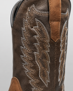 Bottes Cowboy Brodées Vintage Hommes Bout Carré DENVER