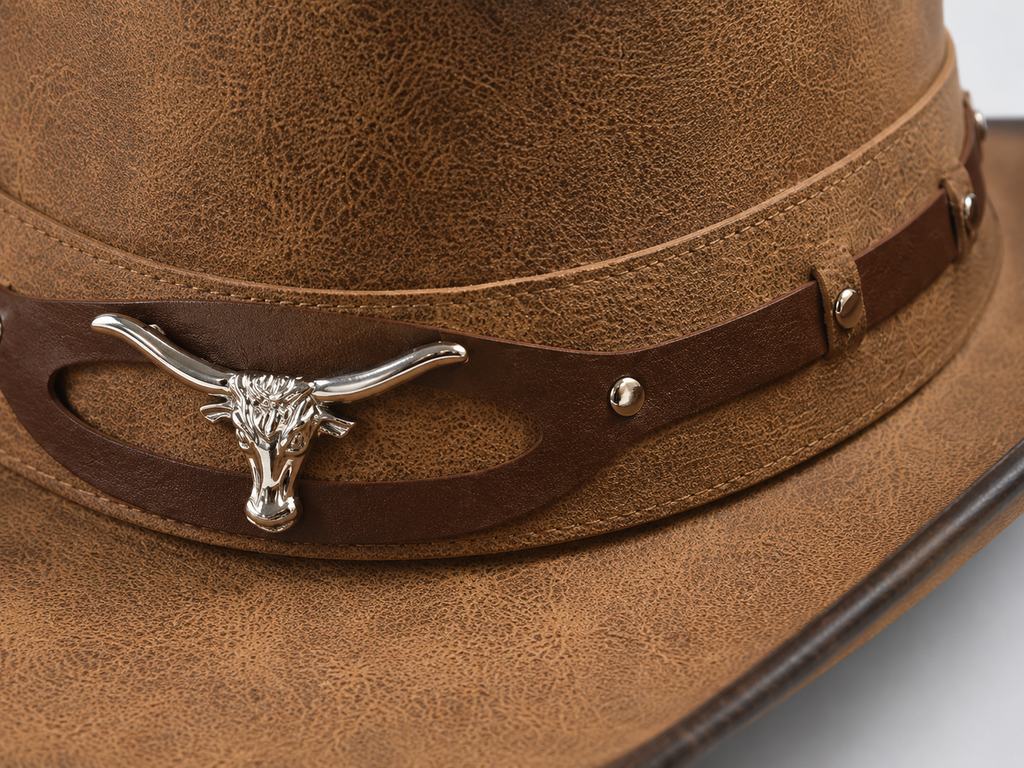 Chapeau Cowboy en Cuir DURANGO