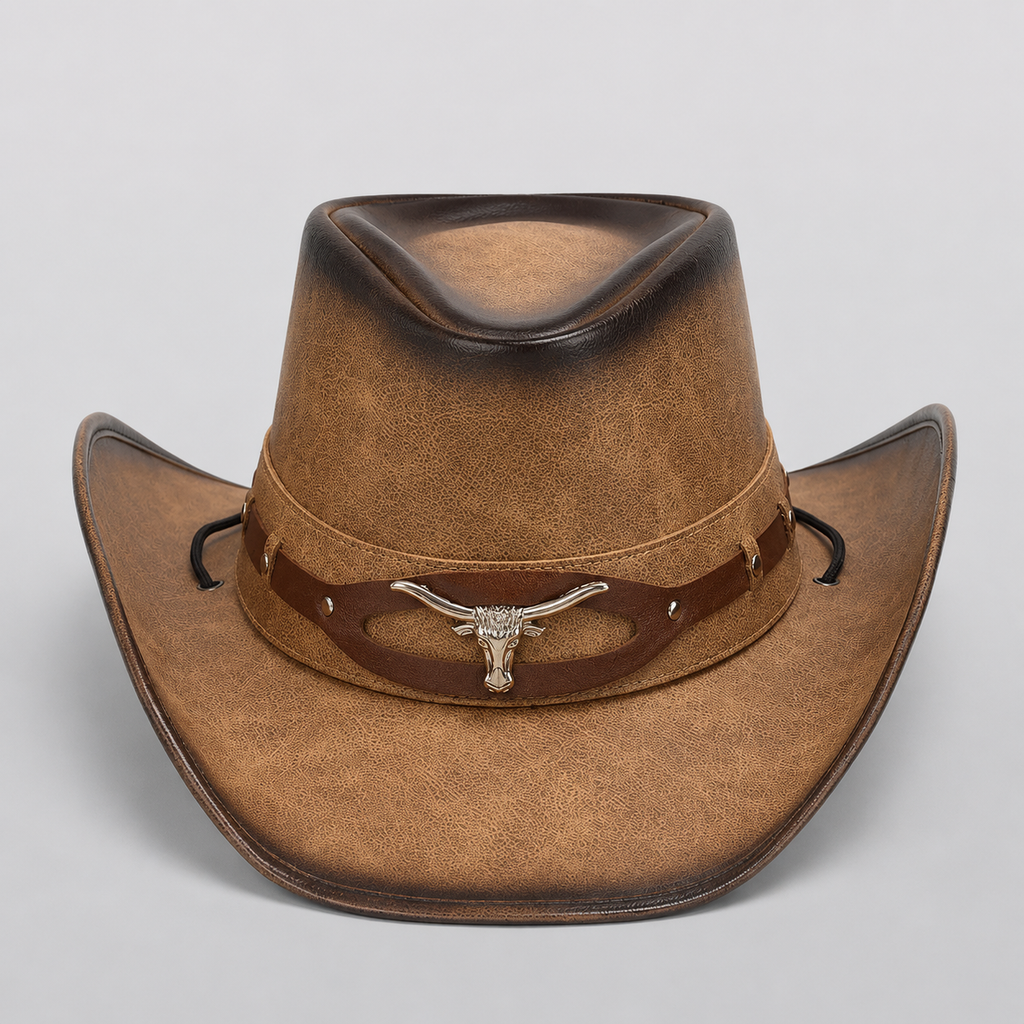 Chapeau Cowboy en Cuir DURANGO