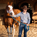 Chapeau Cowboy Occidental avec Détail Cuir CODY
