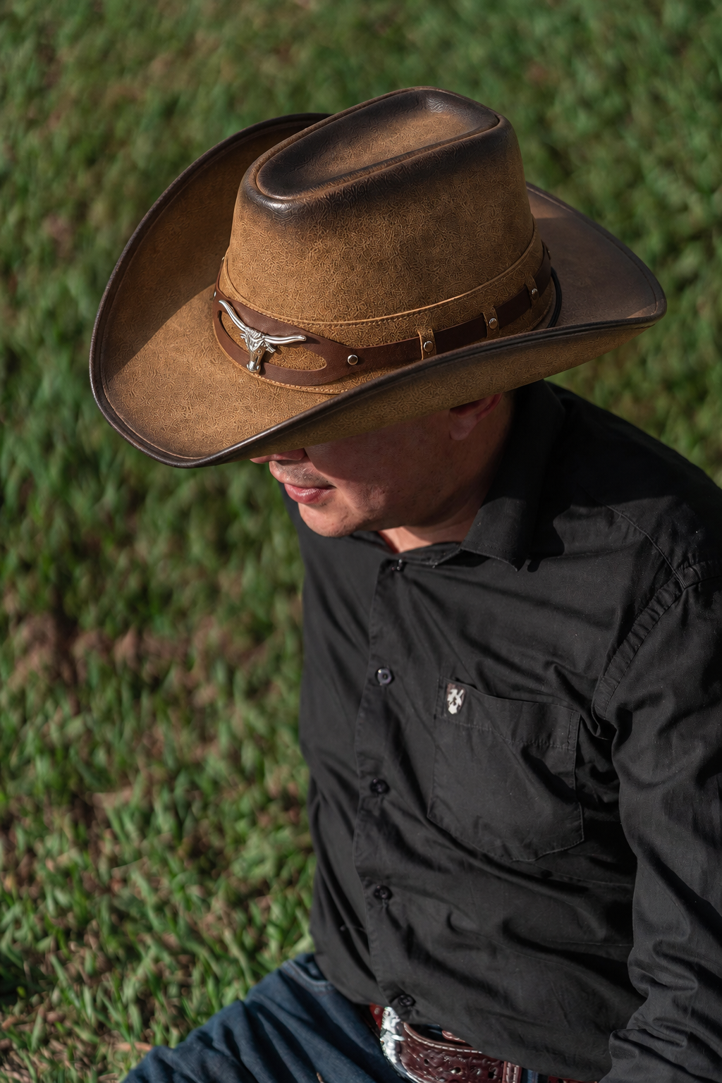 Chapeau Cowboy en Cuir DURANGO