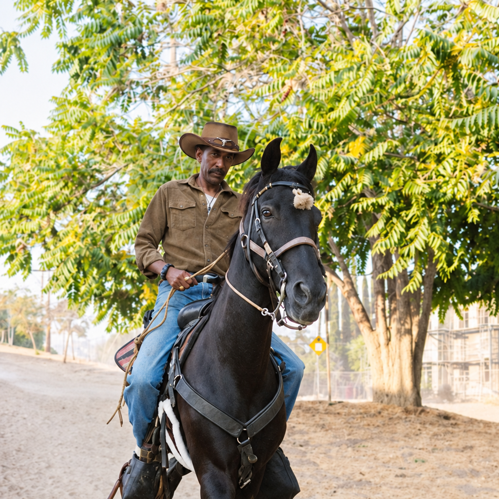 Chapeau Cowboy en Cuir DURANGO