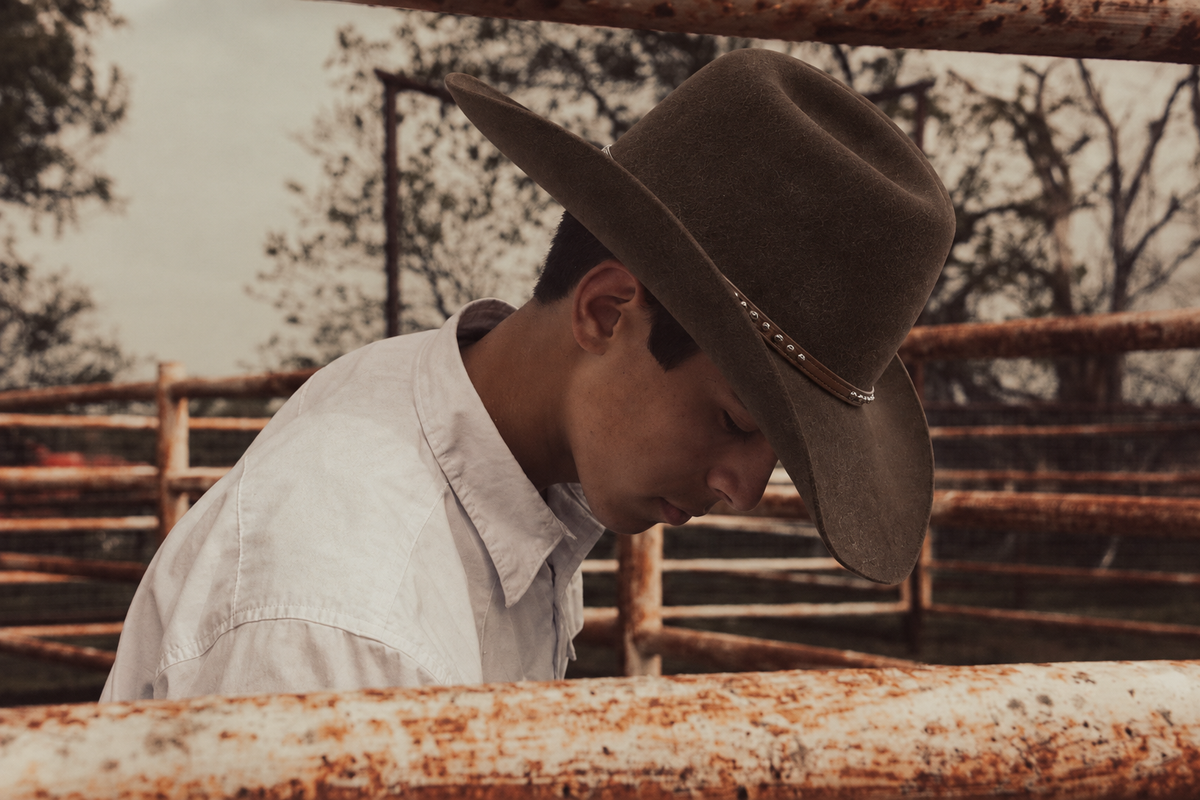 Chapeau Cowboy Western en Laine Feutre MONTANA