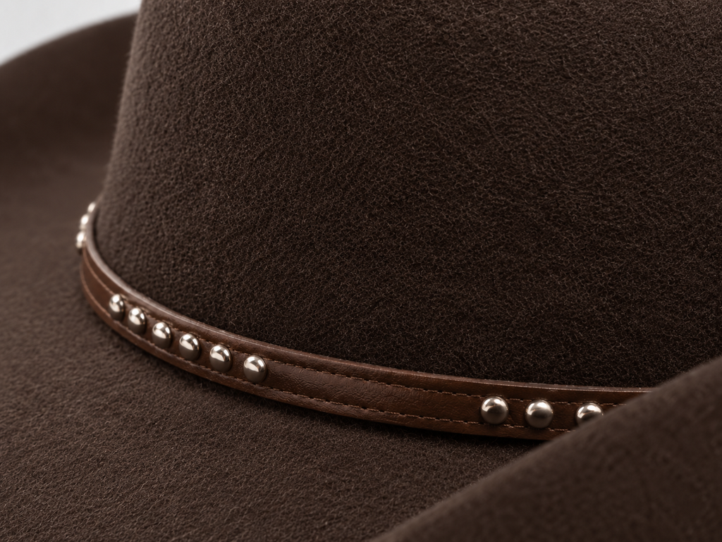 Chapeau Cowboy Western en Laine Feutre MONTANA