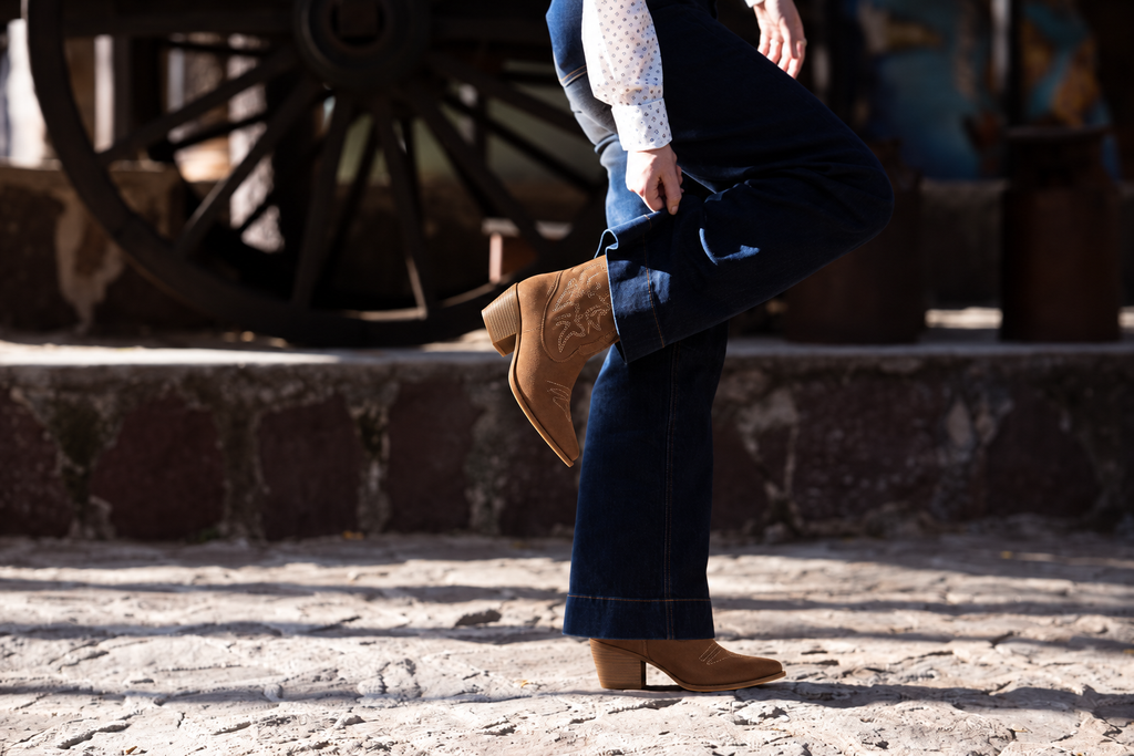 Bottes Western Femme Talon Épais SENORA